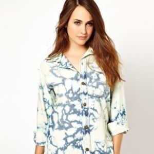 Current/Elliott Denim Button Down